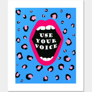 Use Your Voice Posters and Art